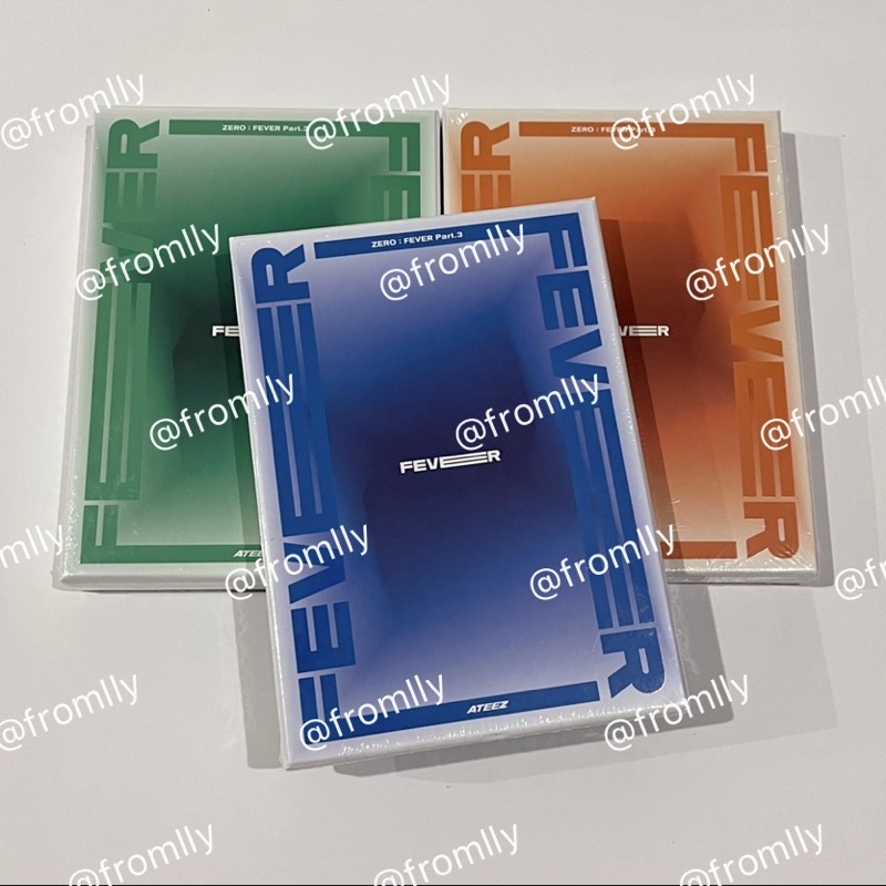 [READY] ATEEZ ZERO Fever Part 3 FIRST PRESS SEALED + Folded Poster Hongjoong Yeosang Wooyoung Mingi 