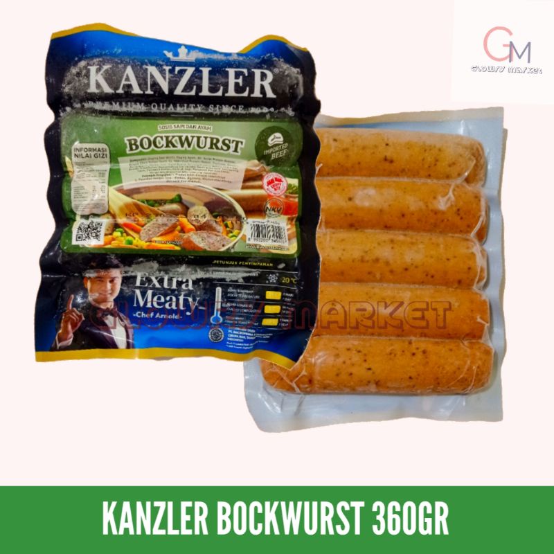 

KANZLER SOSIS BOCKWURST 360GRAM KANZLER SOSIS AYAM DAN SAPI KENZLER SOSIS