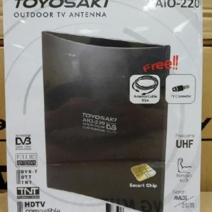 Antena tv digital toyosaki aio-220 aio 220