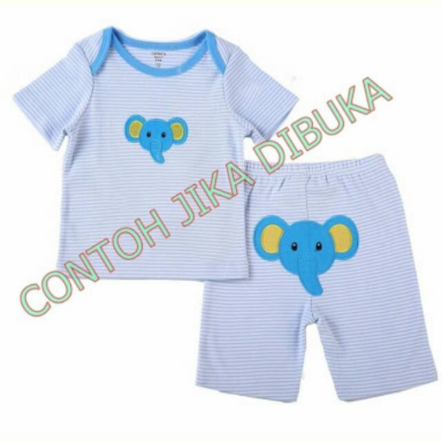 Short pajamas, set short pajamas/ set baju bayi, setelan baju bayi