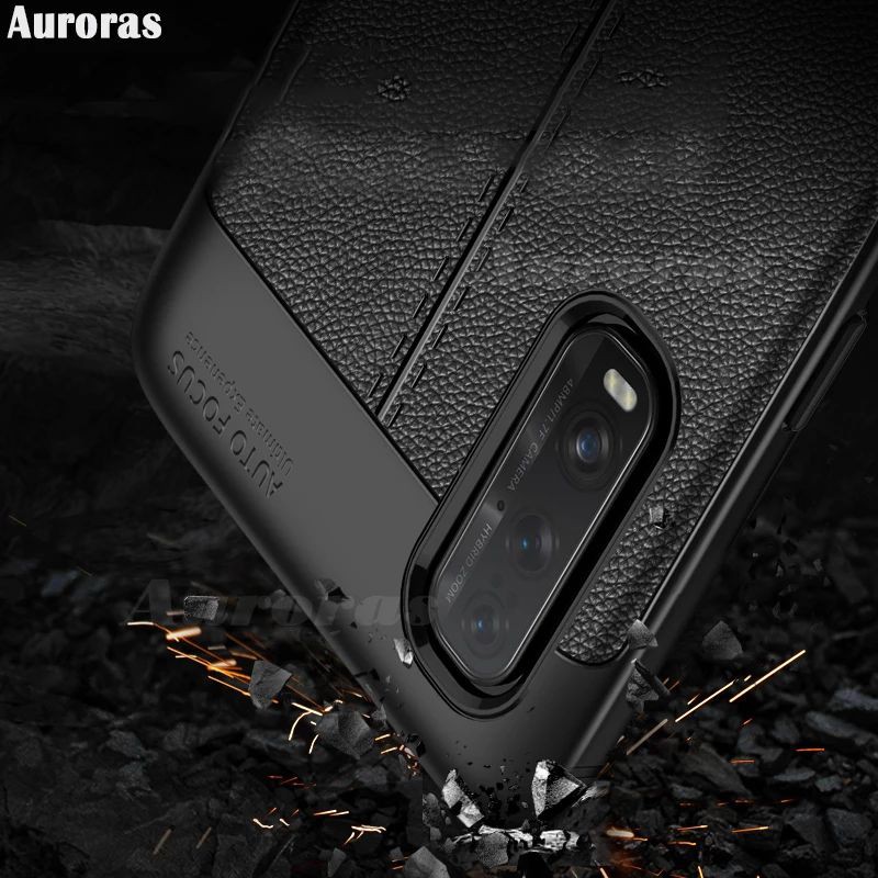 Softcase Auto Focus OPPO FIND X2 / X2 PRO Casing Silikon Autofocus Leather Silikon TPU Premium