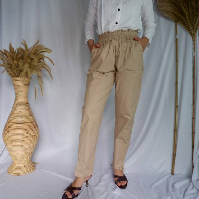 CELANA BASIC PANTS JUMBO KATUN STRETCH PREMIUM