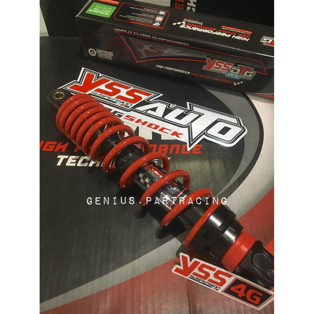 Terlaris Shockbracker Yss Hybrid Vario 125 Red Dtg