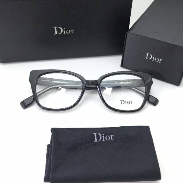 Kacamata Fashion Dior Barbara | Hitam | Black | Wanita