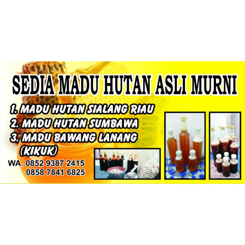 

Madu Hutan Asli Murni 250 ml