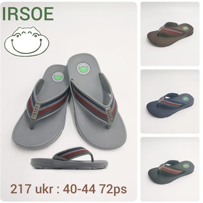Sendal karet irsoe jepit size 40-44