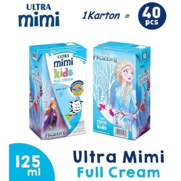 

BISA BAYAR DITEMPAT Ultra Mimi Full Cream 125ml 1 karton isi 40pcs