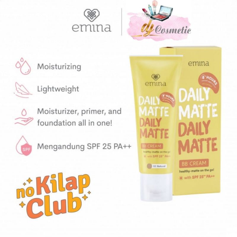 Emina Daily Matte BB Cream (SPF 25) 15ml