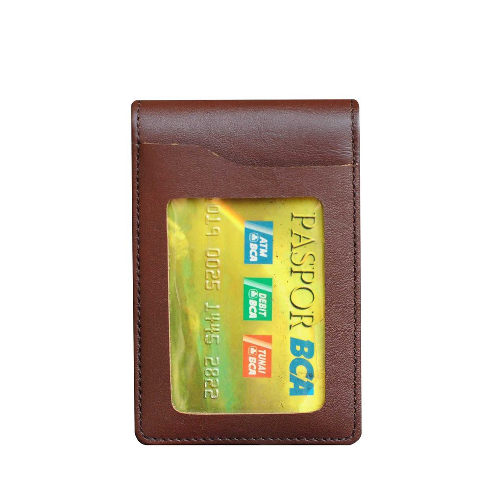 

Promo Id Card Holder Name Tag Dompet Kartu Nama Kulit Magnet Diskon