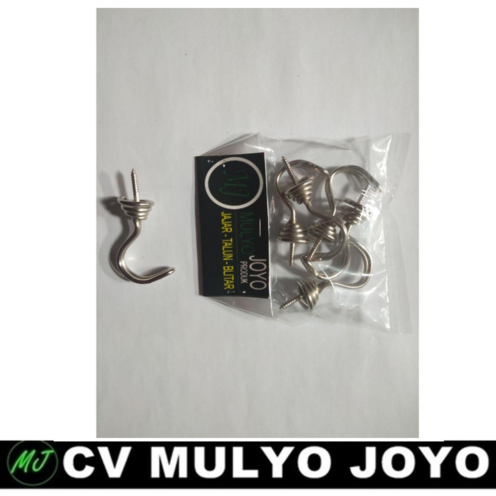 Gantungan Paku Gantungan Baju System Scrub Kayu