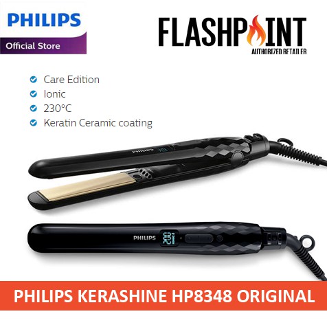 (BISA COD) PHILIPS KERASHINE HP8348 BHS376 BHS 376 STRAIGHTENER CATOKAN PHILIPS PELURUS RAMBUT 8348