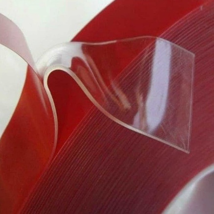 

YW01 PEREKAT DOUBLE TAPE 15MM*3M CLEAR TRANSPARANT BENING DOBEL TIP