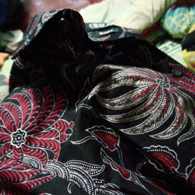 Kemeja Batik Pria Slim Fit Batik Pria Slim Fit Baju Batik Pria Fashion Pria Elegan Lbl612