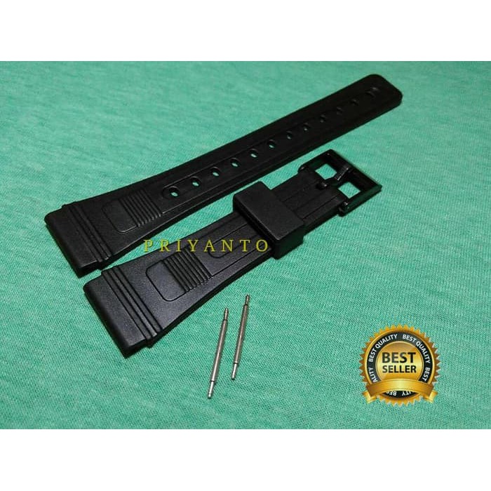 Tali jam tangan strap karet casio calculator ca W-720 W-721W-20 W-85