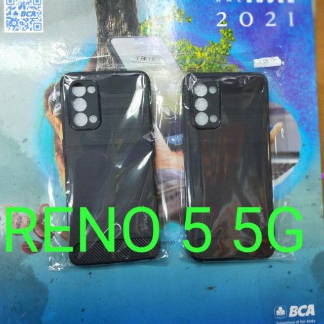 OPPO RENO 5 A94 RENO 4 RENO 4F REAL 7i 7PRO C15 C17 SLIM CARBON