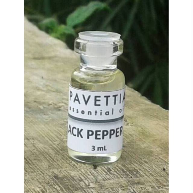 

Sample 3 ml - Blackpepper oil / minyak lada hitam