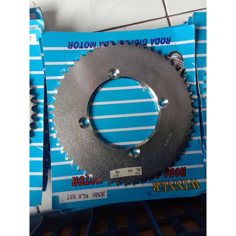gir belakang klx 55 T gear belakang klx 150 55T bisa cod