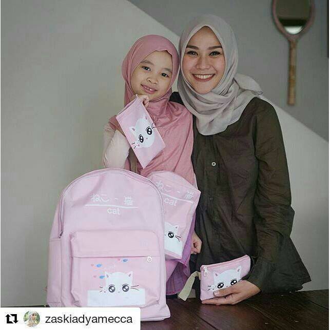 OTS 315 - tas ransel backpack set 4 in 1 cat / ransel anak / ransel beranak / backpack fashion