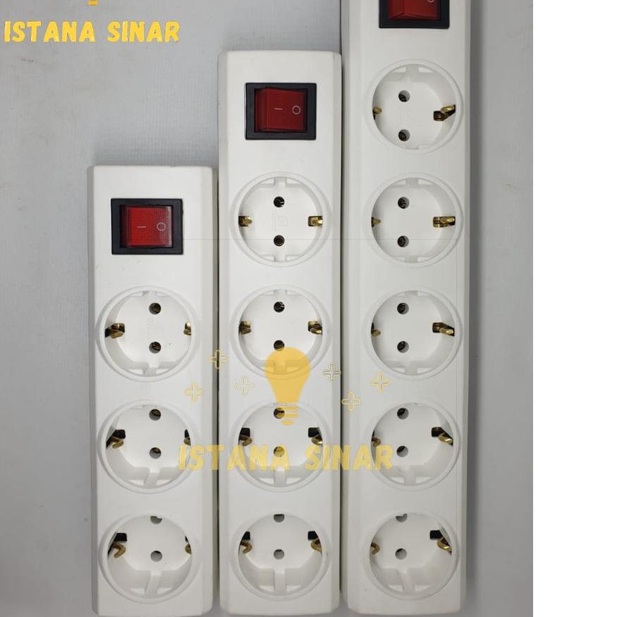 ➩ STOP KONTAK BROCO SAKLAR 3 4 5 6 LUBANG / TERMINAL / COLOKAN LISTRIK ℗