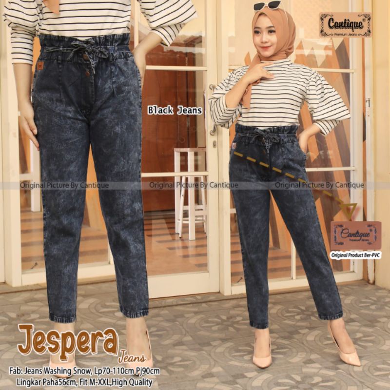 Jespera jeans celana jeans wanita by cantique