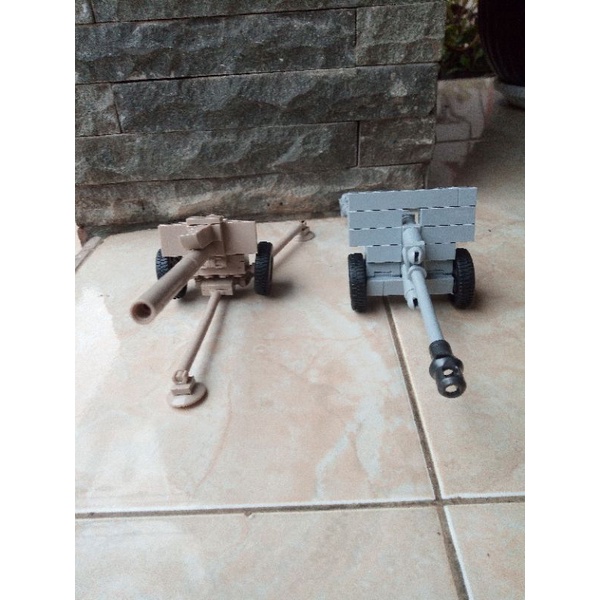 lego artileri dan minifigure rusia soviet