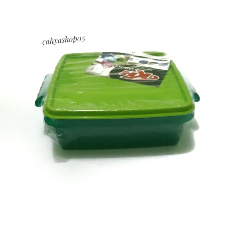 Tempat Makanan plastik/Tempat bekal makanan/Box makanan KH DELUXE