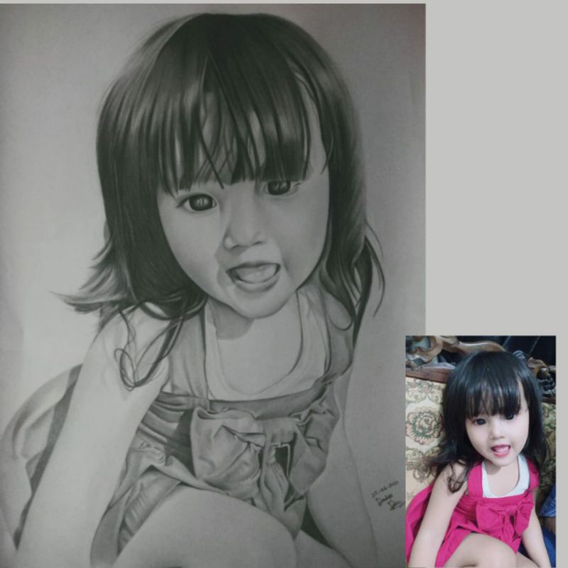 

sketsa wajah/lukisan pensil
