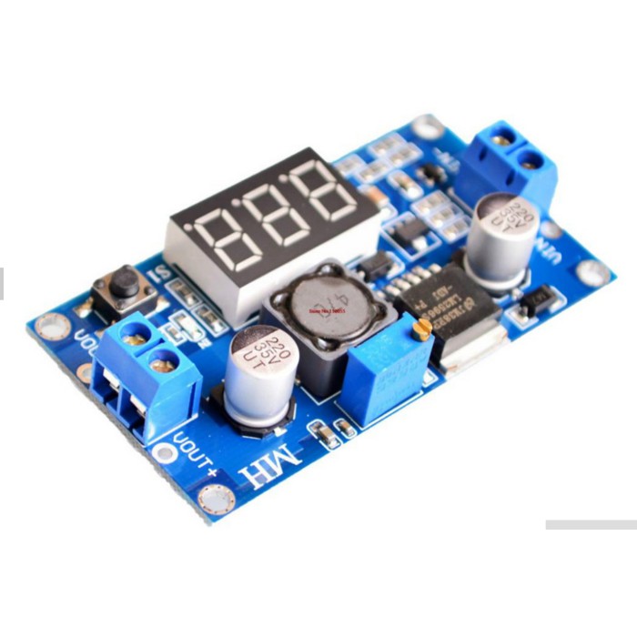 HQ LM2596 DC 4.0~40 to 1.3-37V Adjustable Step-Down Power Module+LED