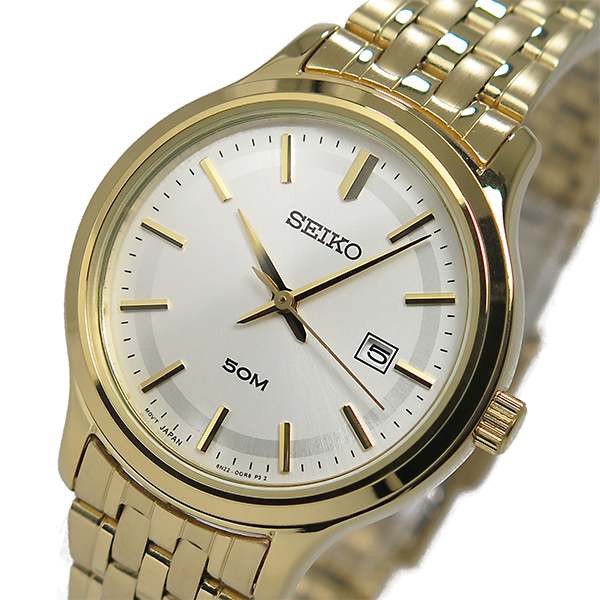 Seiko Ladies SUR792P1 Quartz Gold Ion Polished | Jam Wanita SUR 792