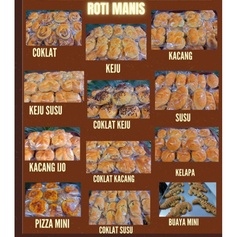 Jual Roti manis variasi 10rasa Sultan bakery | Shopee Indonesia