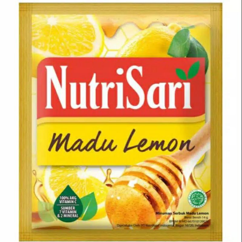 

Nutri Sari Madu Lemon 10sachet(@14gr)