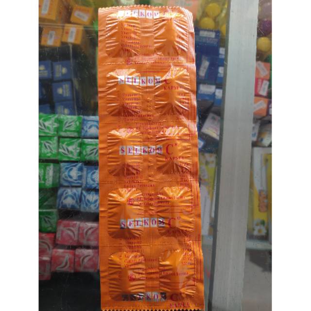 Selcom C vitamin Bcomplex dan vitamin C500mg