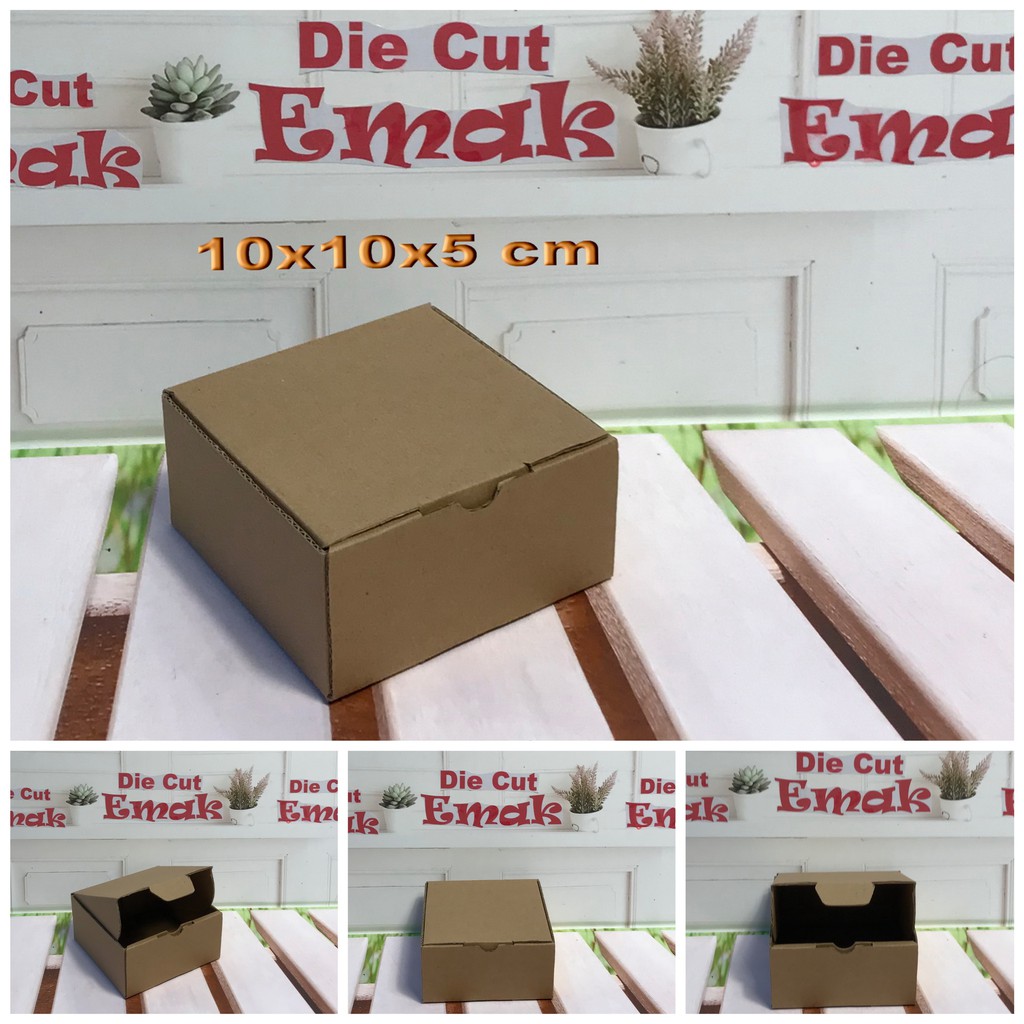

kardus Boc 10x10x5 cm DIECUT