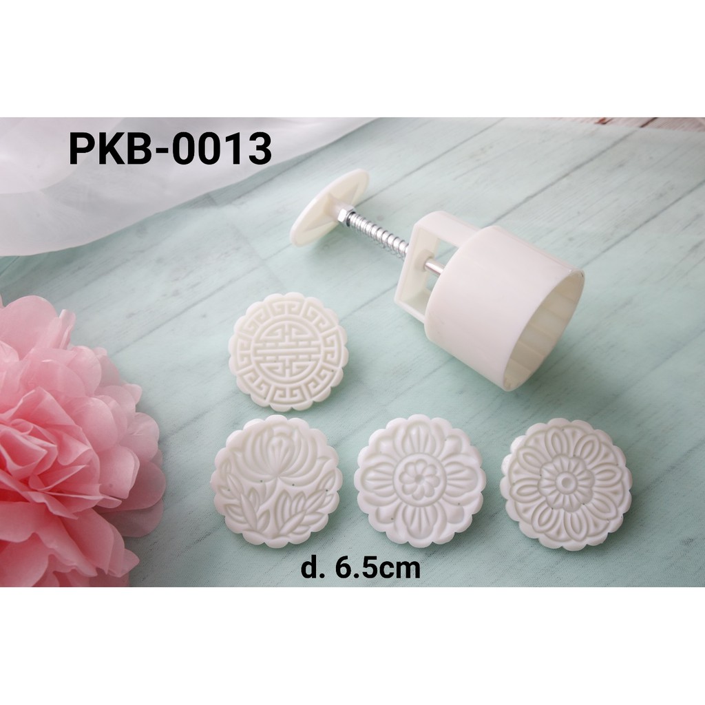 PKB-0013 Cetakan kue bulan cetakan mooncake 100gr plunger bulat yamama baking