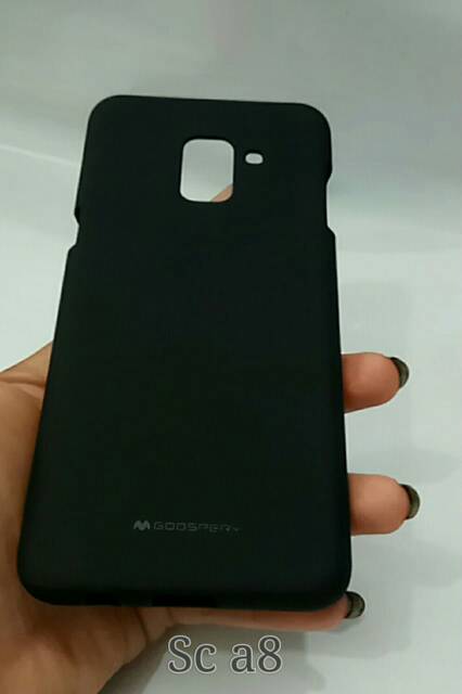 Case softfelling goosperry original samsung A8