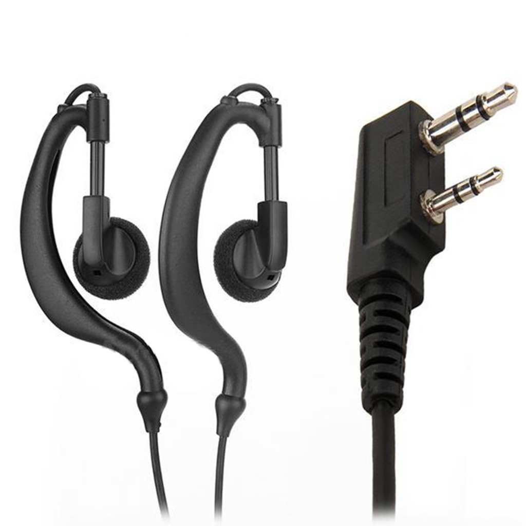 PAKET HANDSFREE + CHARGER DESKTOP HT WLN KD-C1 VARIAN HITAM,MERAH PUTIH - ISI 2 PCS