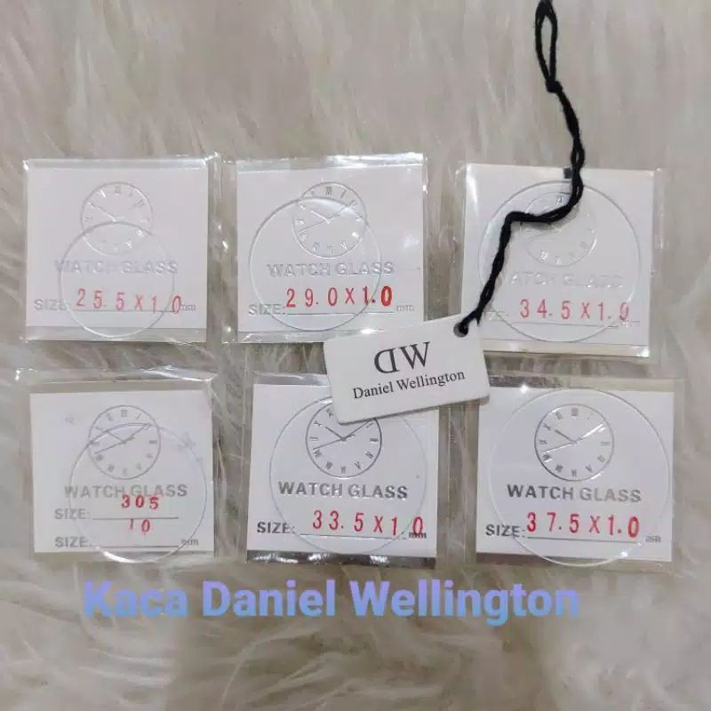 Kaca Jam Tangan DW tersedia untuk semua ukuran jam