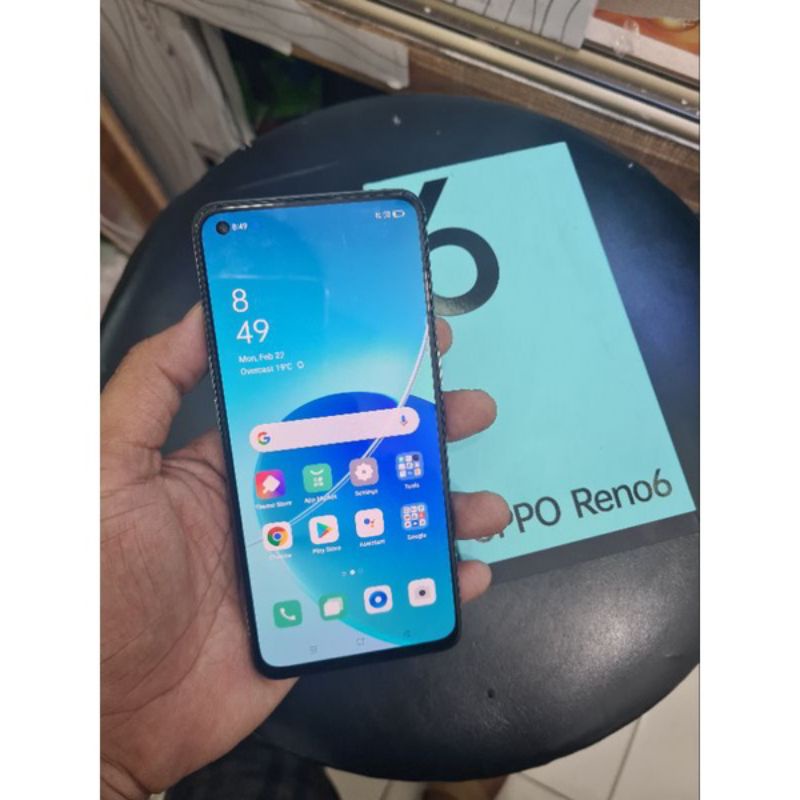 oppo reno 6 8/128 suport NFc second preloved