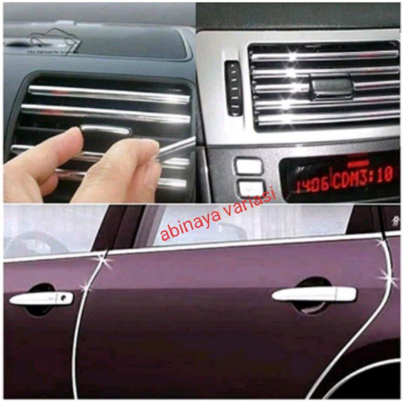 List Pintu Chrome Mobil HONDA CITY Karet Dekorasi