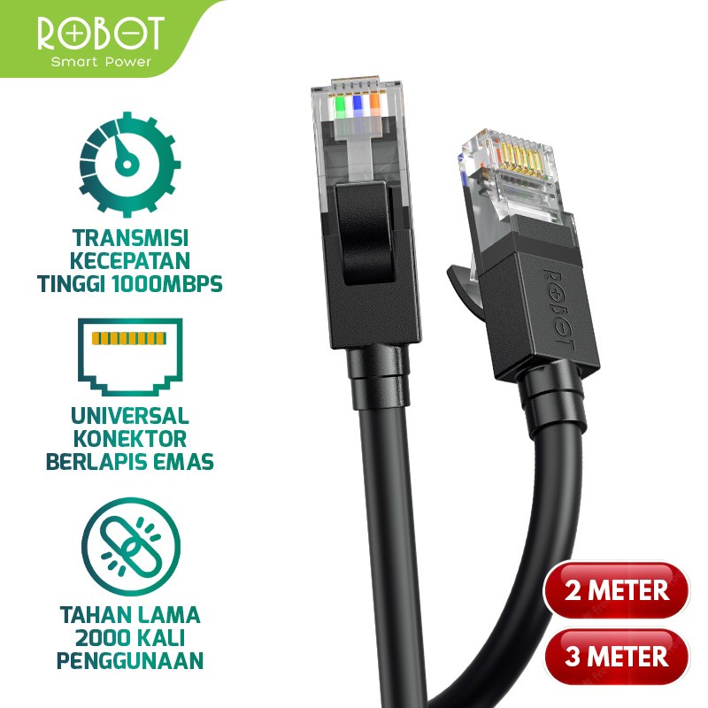 Robot Kabel LAN UTP Cat6 Ethernet Cable RFC02 RFC03