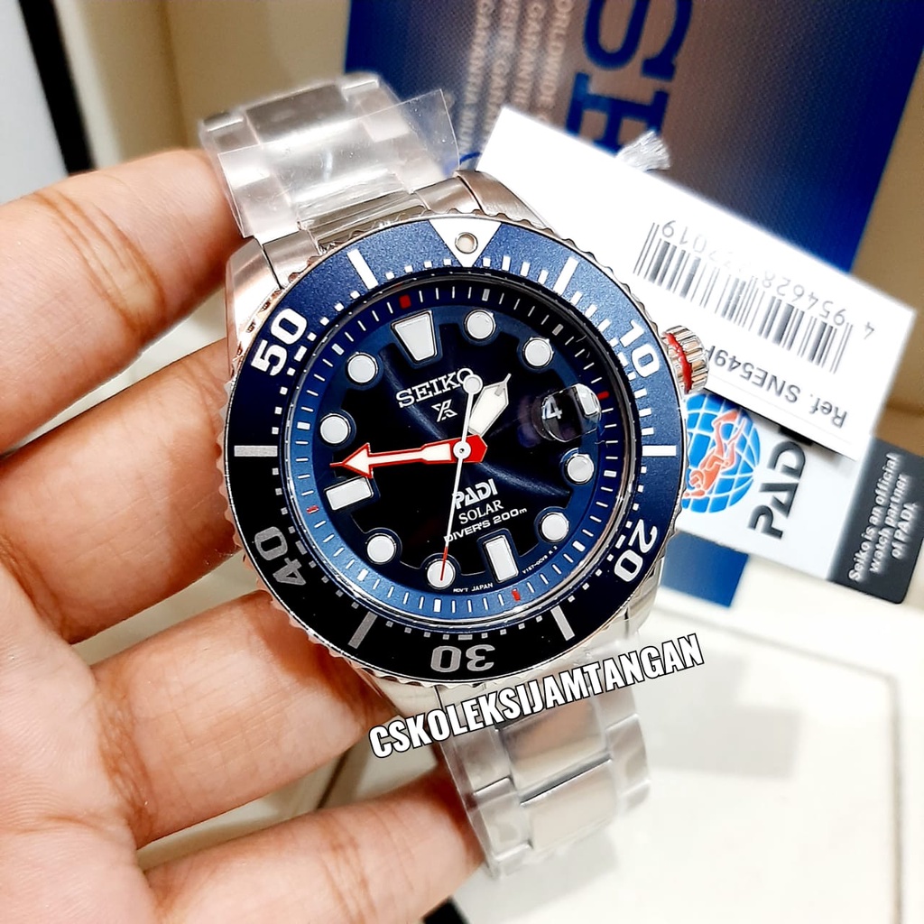 JAM TANGAN PRIA SEIKO PROSPEX PADI SNE549P1 SNE549 SOLAR SPECIAL EDITION ORIGINAL