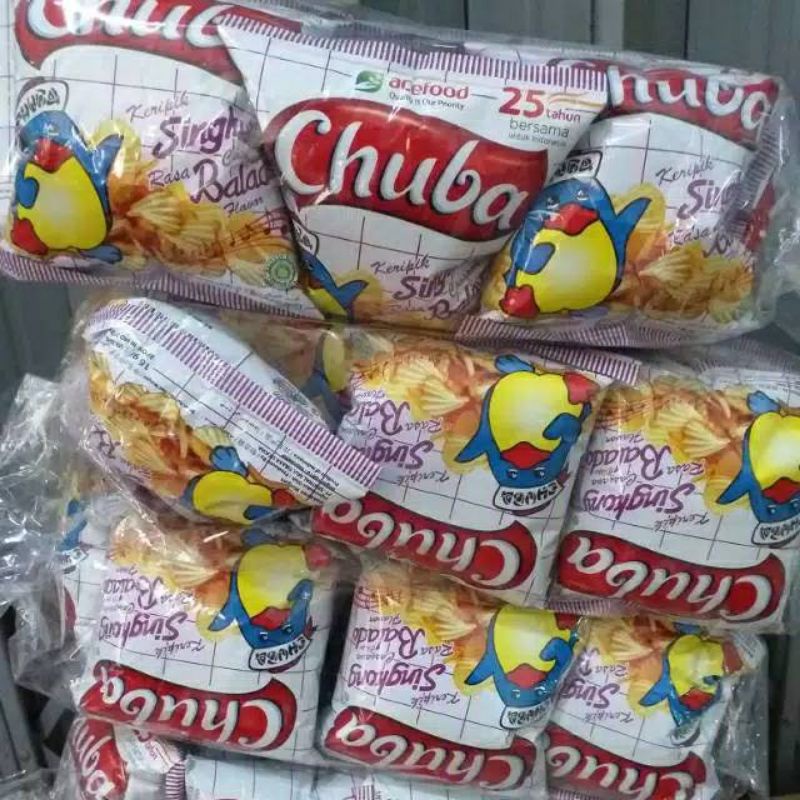 

Chuba Balado atau Keju 1 ball isi 5 pack @20bks
