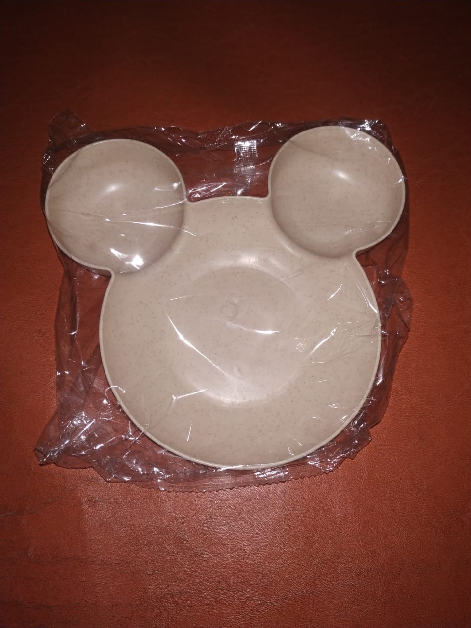 Mangkok Plastik Set Mickey Mouse Bentuk Unik Lucu Anak Murah Mmi