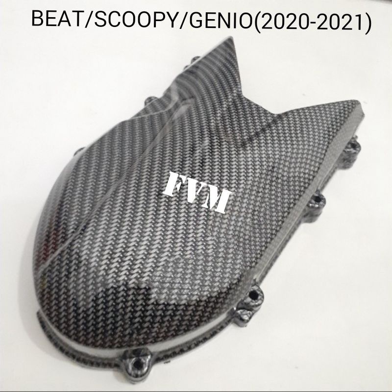 cover tutup cvt honda genio,scoopy beat 2020-2021 deluxe carbon/karbon
