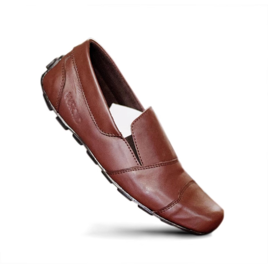 COD Sepatu pansus Hitam Pria kasual Kerja Cowok Kantor Loafers OXFORD BLACK wingtip moccasin SEPATU 