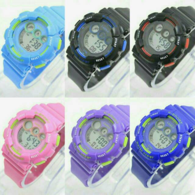 jam tangan Lasika anak/remaja digital fashion cewe/cowo