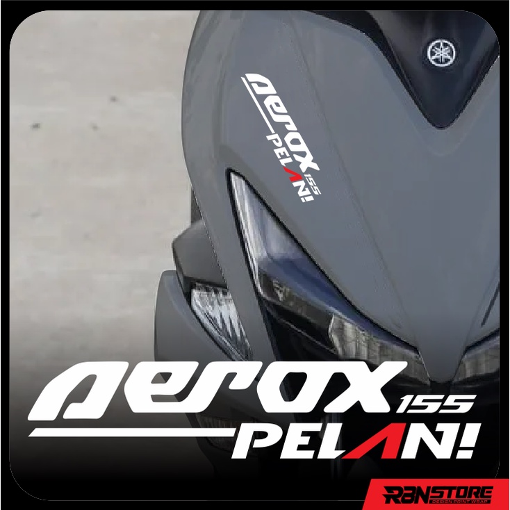 STIKER VARIASI PELAN ! MOTOR YAMAHA NMAX, AEROX, MIO DAN CUSTOM CUTTING STICKER HOLOGRAM DAN WARNA SOLID