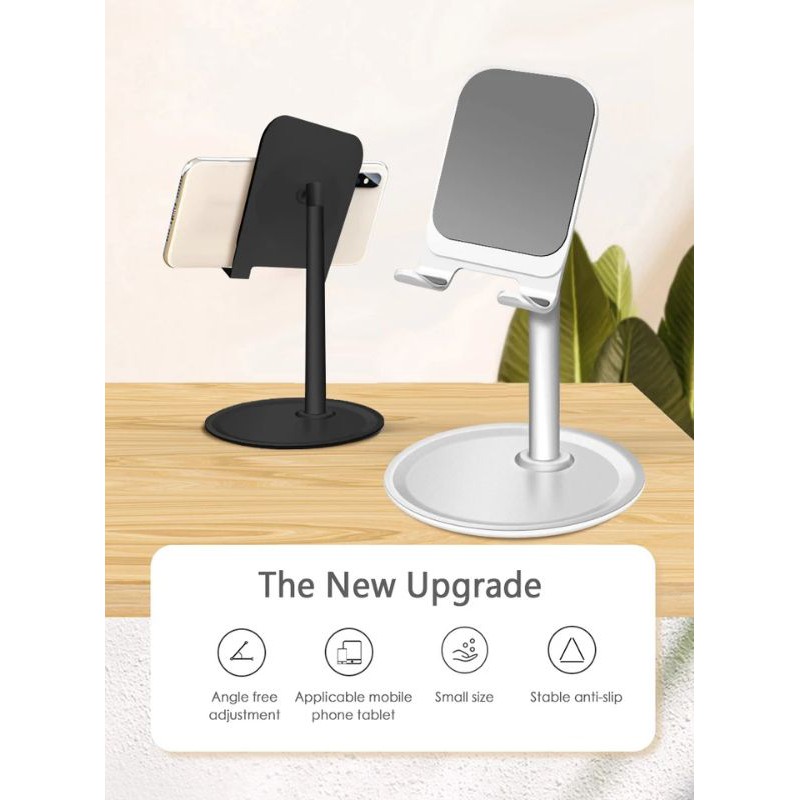 Ladypod Stand Holder Hp Android Tab Tiktok Live Podcas - Dudukan Hp Di Meja Holder Alumunium