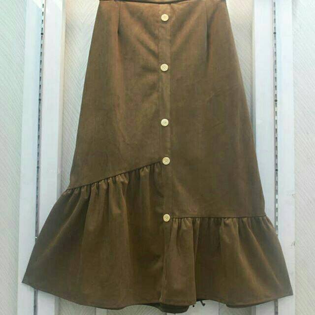 Rok zara suede import