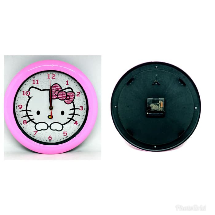 Jam dinding 019 Diameter 30Cm Jam dinding Hello kitty jam dinding karakter Jam doraemon 30 Cm Jam